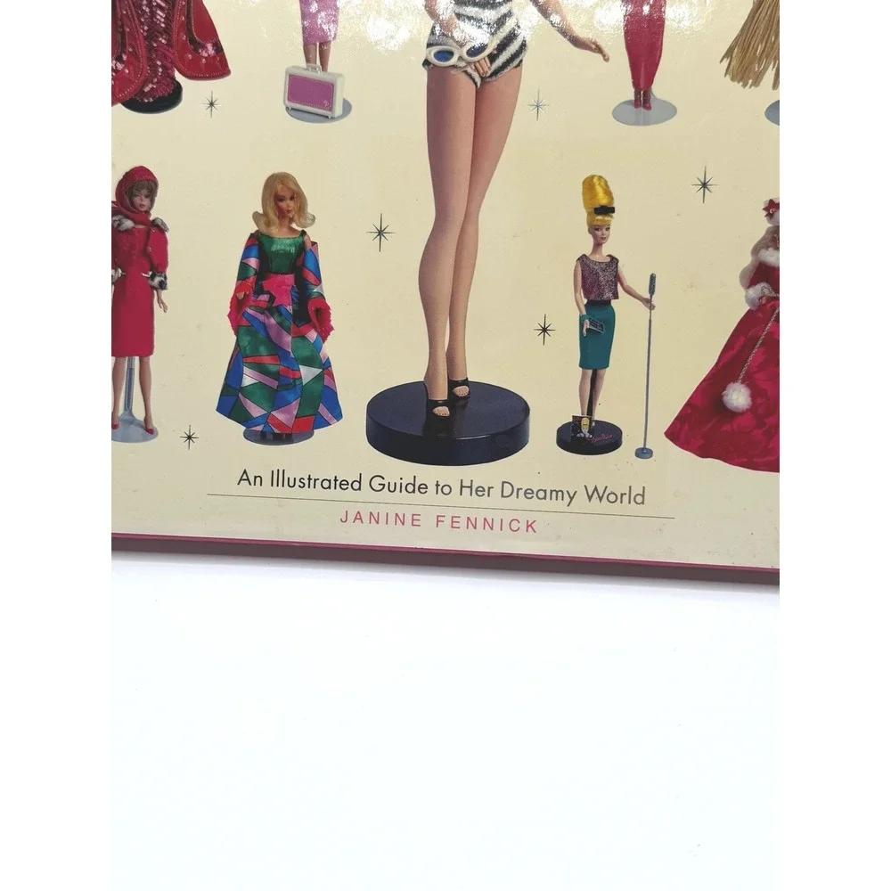 The Collectible Barbie Doll Illustrated Guide Janine Fennick Hardcover Book 1996